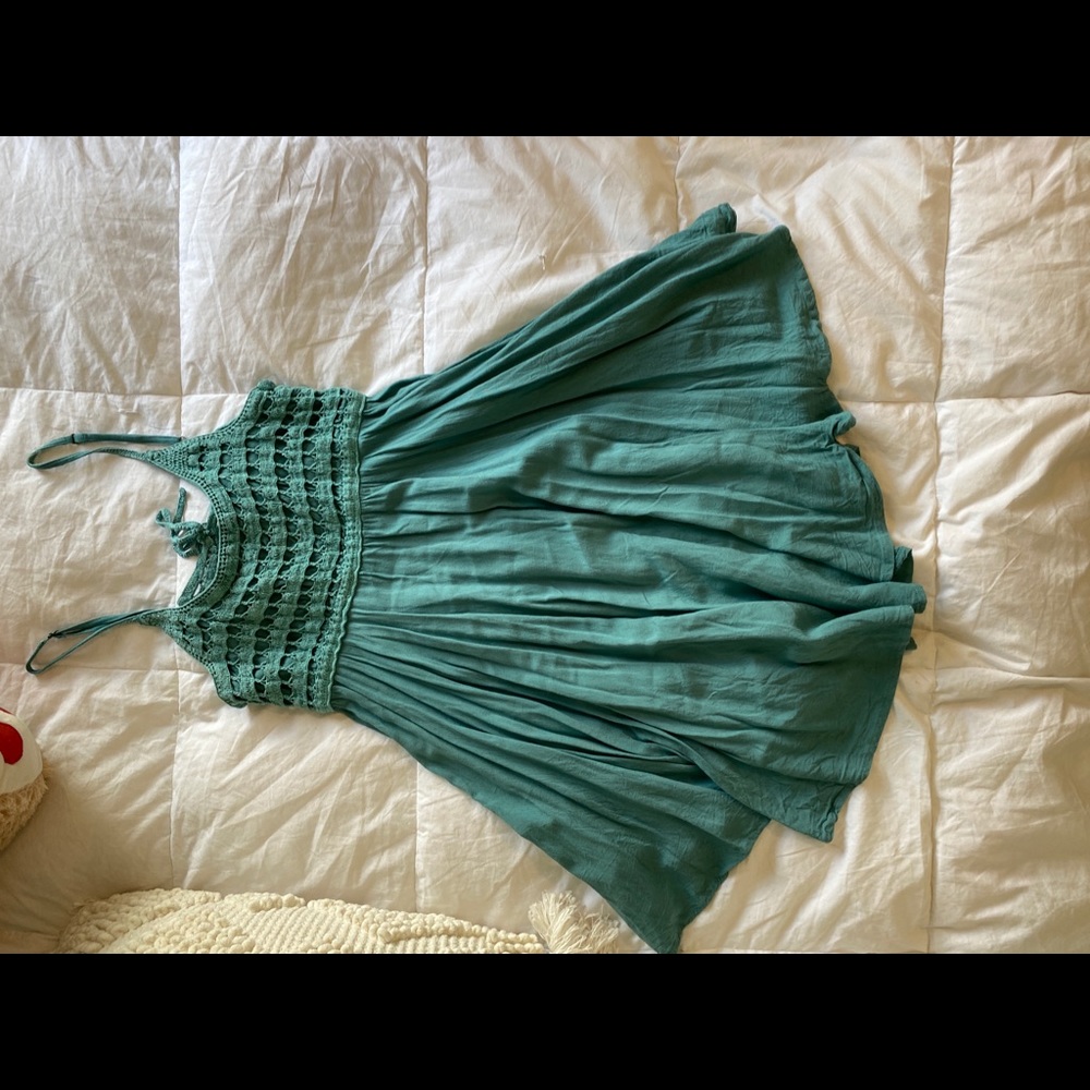 O’Neill turquoise summer dress